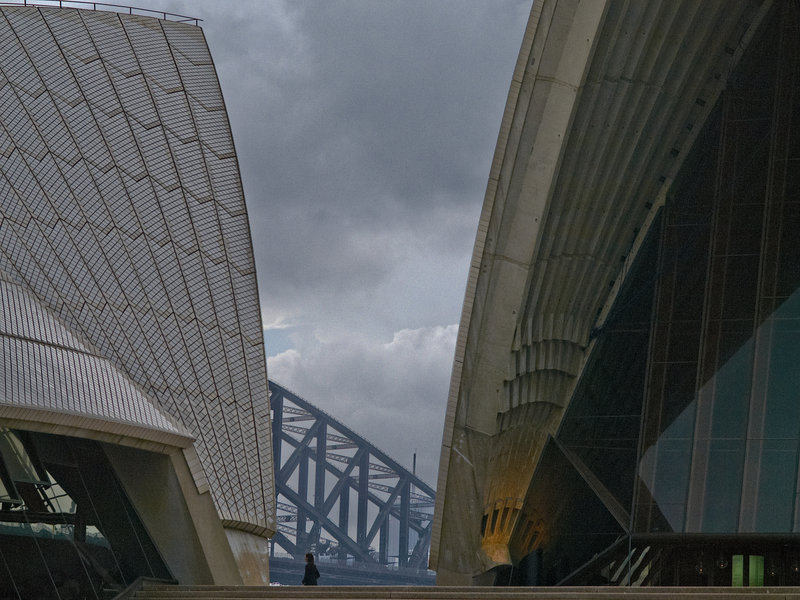 Sydney, Sydney Opera House, Sydney Harbour
        Bridge